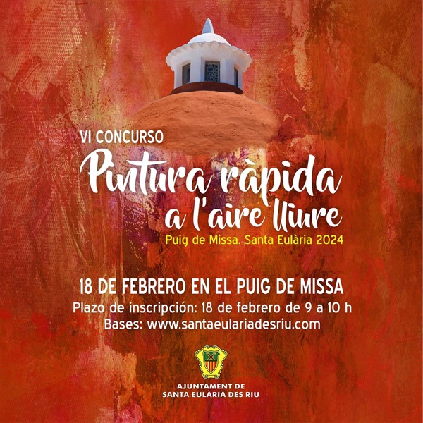 Concurso Pintura Rápida Puig de Missa 2024, VI Edición. Sta. Eulalia, Ibiza