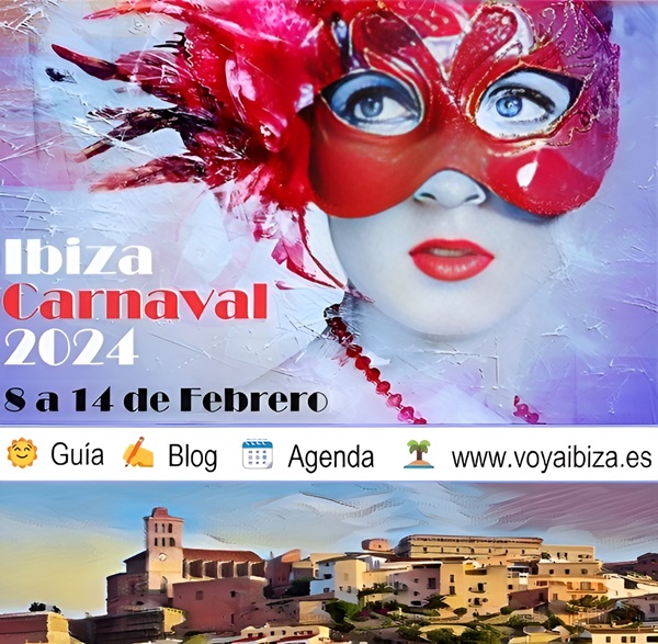 Carnaval Ibiza 2024. Carnestoltes Eivissa. Carnival in Ibiza