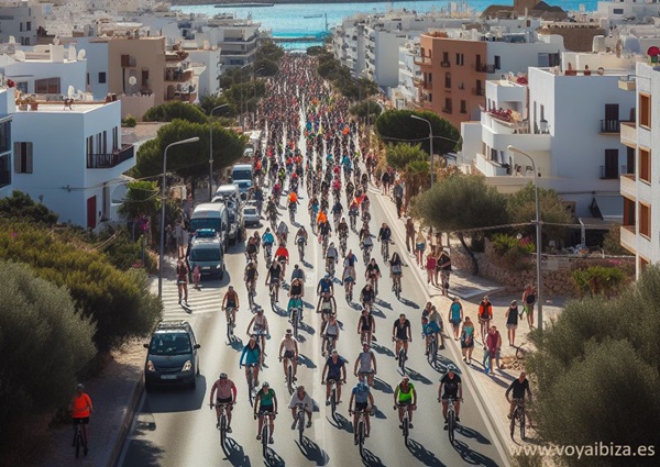 XXI Marcha Cicloturista des Porquet 2024. Sant Antoni, Ibiza (Eivissa)
