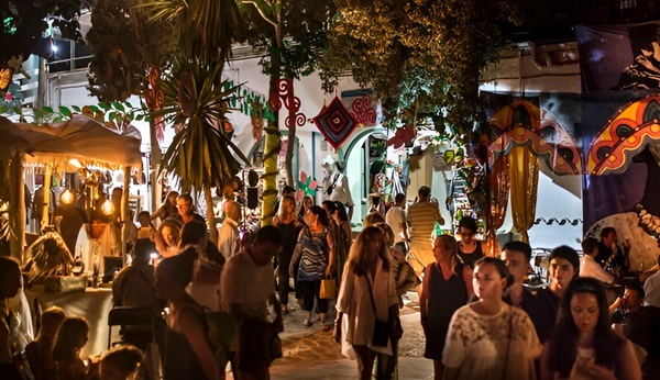 Las Dalias Ibiza: Mercado, mercadillo