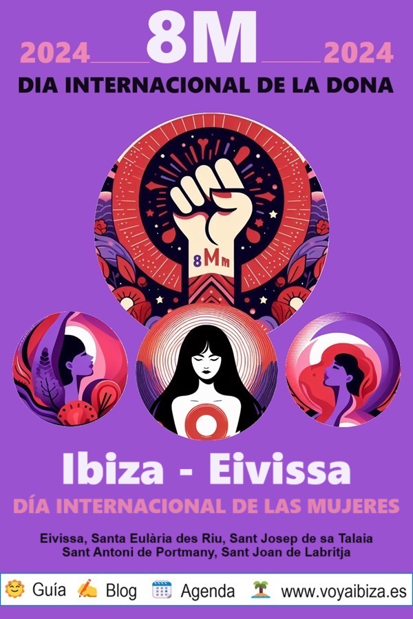 Día Internacional de las Mujeres, 8M 2024. Ibiza, Eivissa