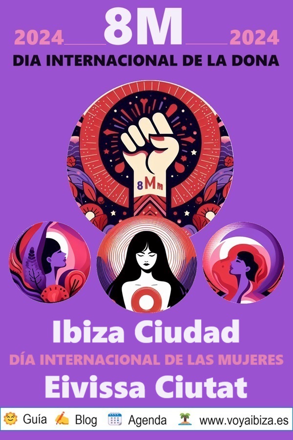 Día Internacional de las Mujeres, 8M 2024. Ibiza Ciudad