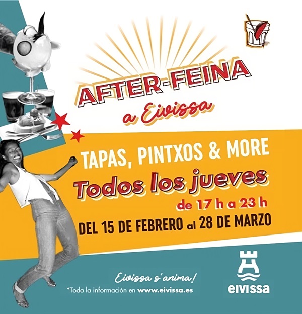 After-Feina Eivissa 2024. Tapas, Pintxos & More. Ibiza