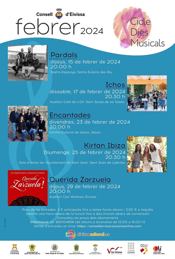 Ciclo Dies Musicals 2024, Ibiza, Eivissa