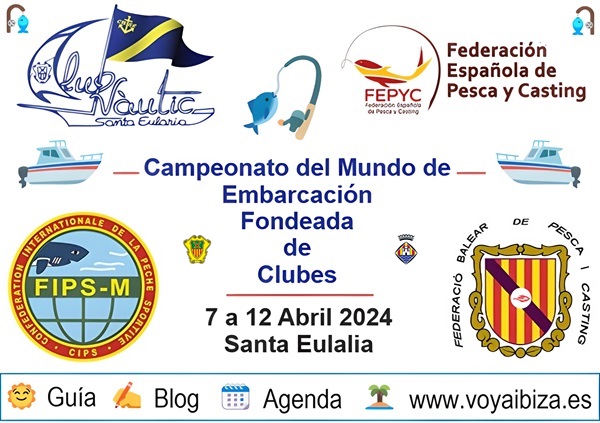 Campeonato Mundial Embarcación Fondeada Clubes 2024, Santa Eulalia, Ibiza