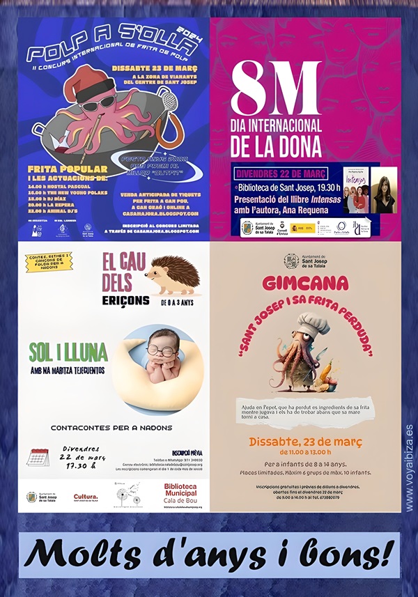 Fiestas Sant Josep 2024: Eventos Marzo
