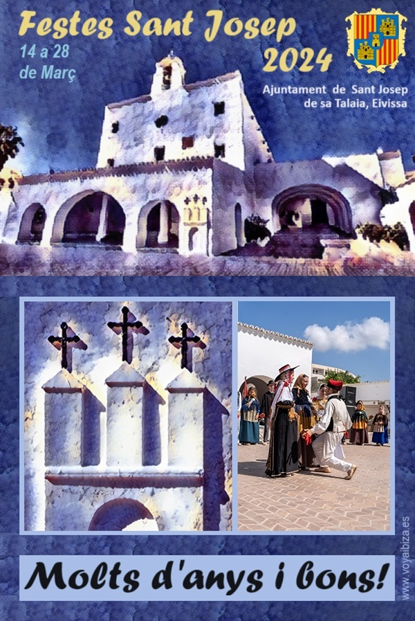 Fiestas patronales San José, Ibiza. Marzo 2024