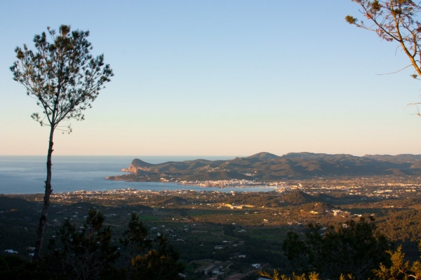 Fiestas patronales San José, Ibiza. Marzo 2024: Vista de sa Talaia