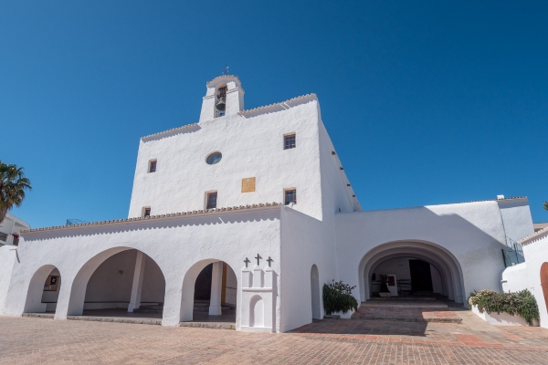 Fiestas patronales San José, Ibiza. Marzo 2024: Iglesia de Sant Josep