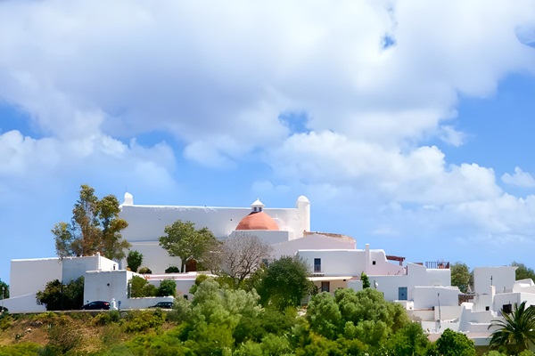 Fiestas de Santa Eulalia 2024, Ibiza. Vista del Puig de Missa