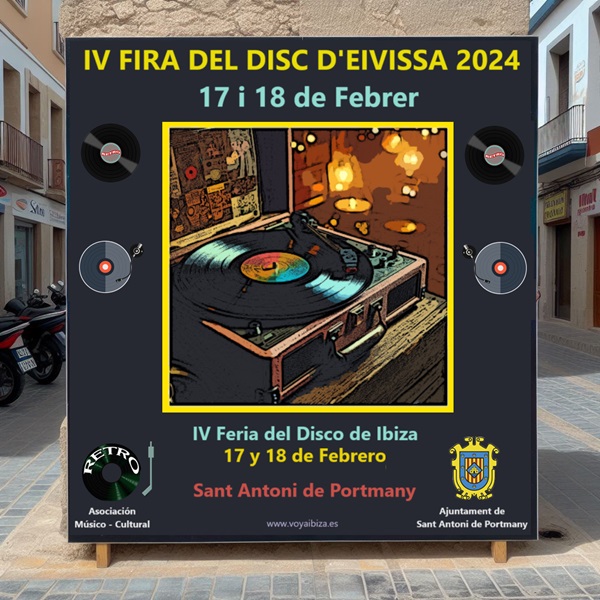 IV Fira del Disc d’Eivissa 2024, Sant Antoni de Portmany (Ibiza)