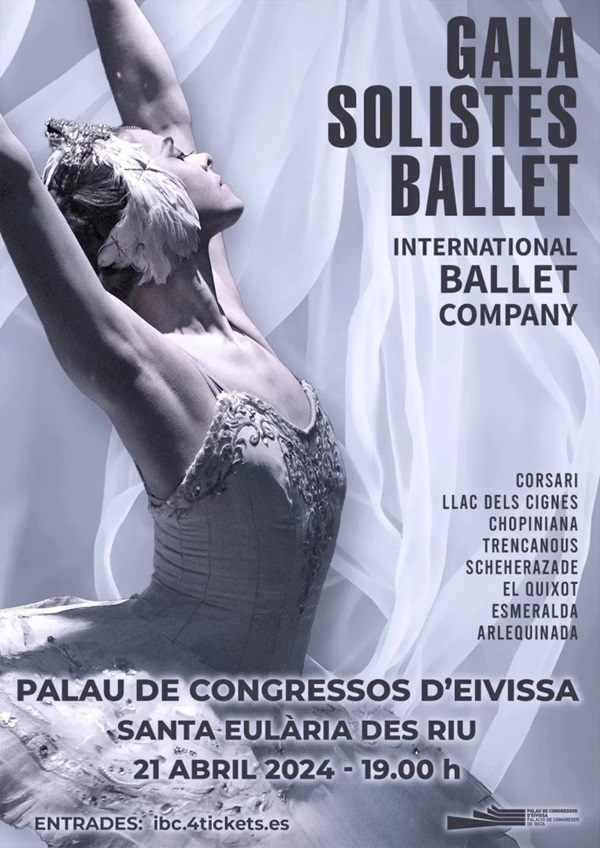 Gala Solistas Ballet 2024. International Ballet Company, Santa Eulalia, Ibiza