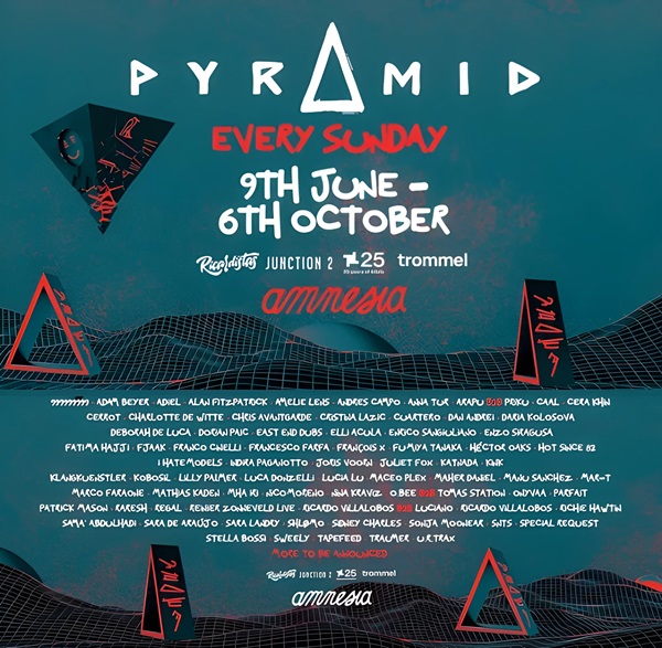 Amnesia Ibiza Fiesta Pyramid 2024