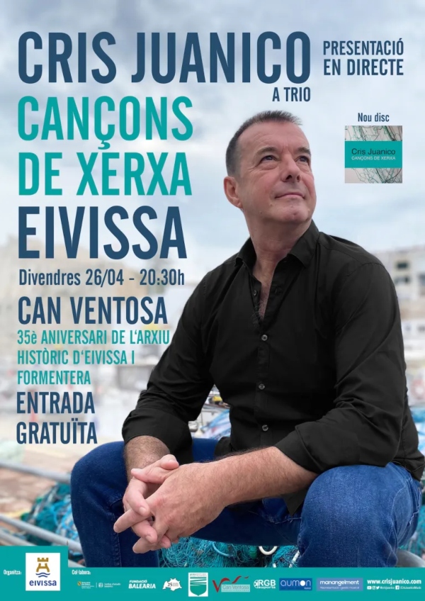 Concierto Cris Juanico en Can Ventosa, Ibiza (Eivissa)