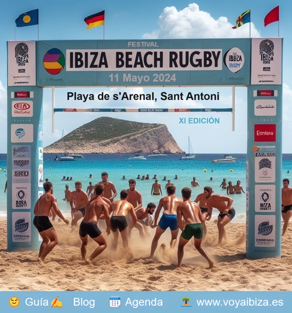 XI Ibiza Beach Rugby Festival, Playa de s'Arenal, Sant Antoni