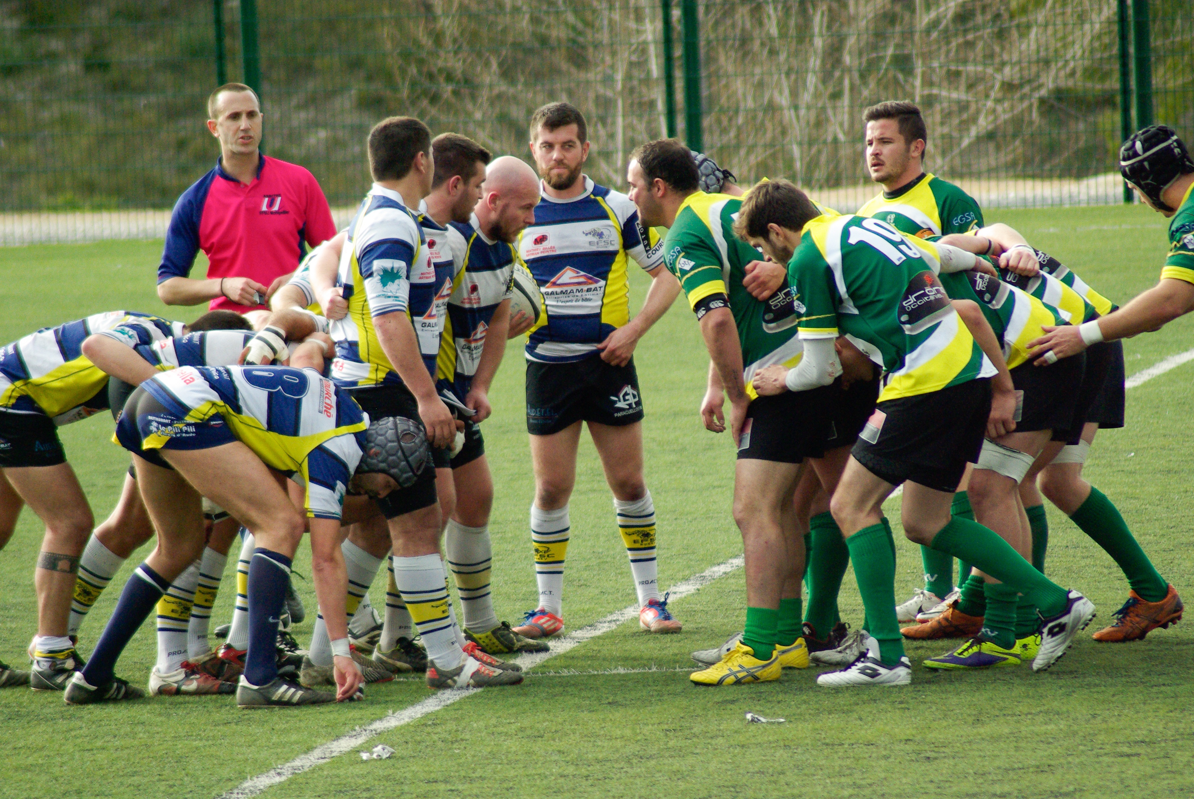 Imagen de un partido de rugby tradicional