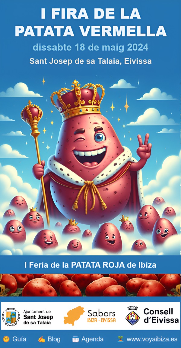 I Fira de la Patata Vermella a Eivissa. Sant Josep Mayo 2024