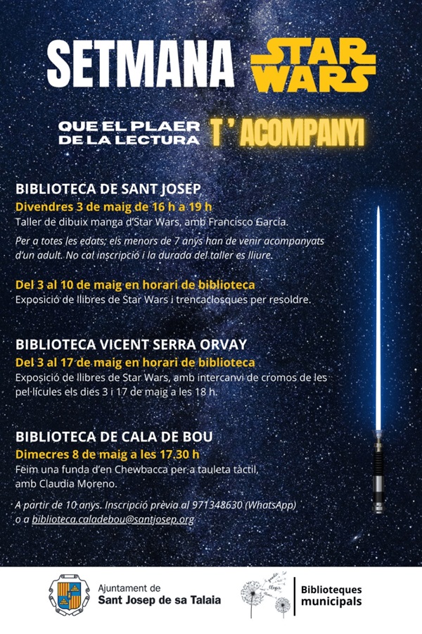 Semana Star Wars Mayo 2024 | Sant Josep, Ibiza