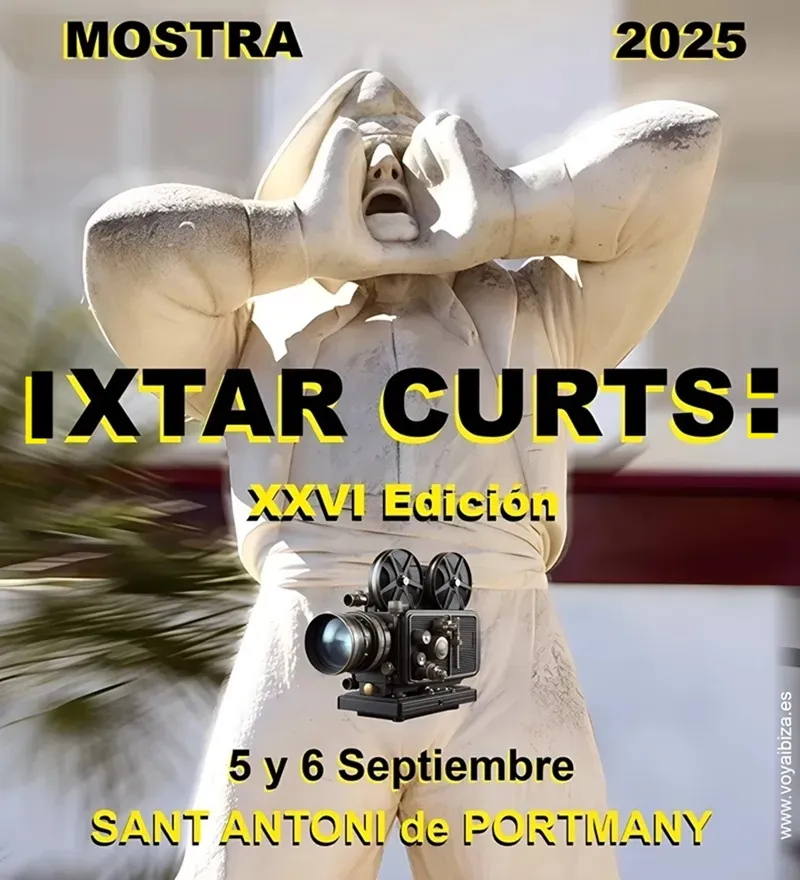 XXVI Mostra de Cortometrajes Ixtar Curts 2025, San Antonio, Ibiza (Eivissa)