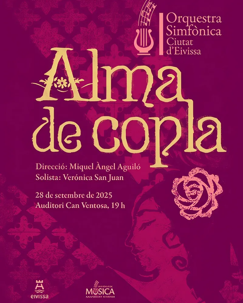 Concierto en Can Ventosa: Alma de Copla. Ibiza 2025 (Eivissa)