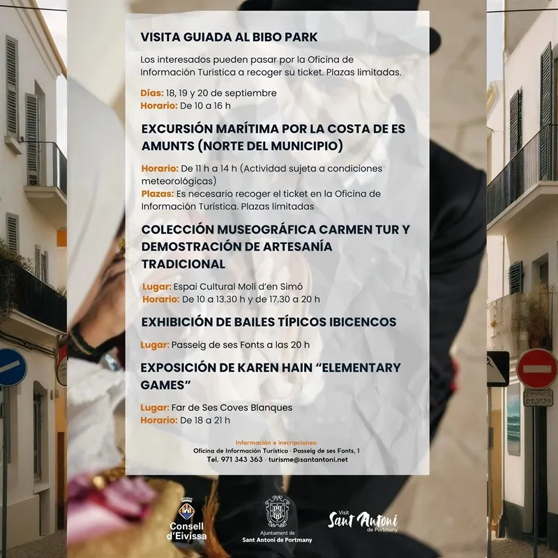 Día del Turista 2025 en Sant Antoni de Portmany, Ibiza (Eivissa)