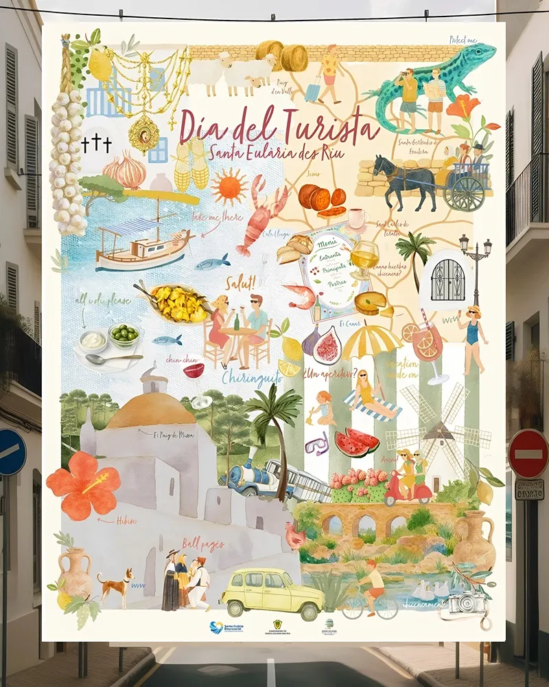 Dia del Turista 2025 a Santa Eulària des Riu, Eivissa(Ibiza)