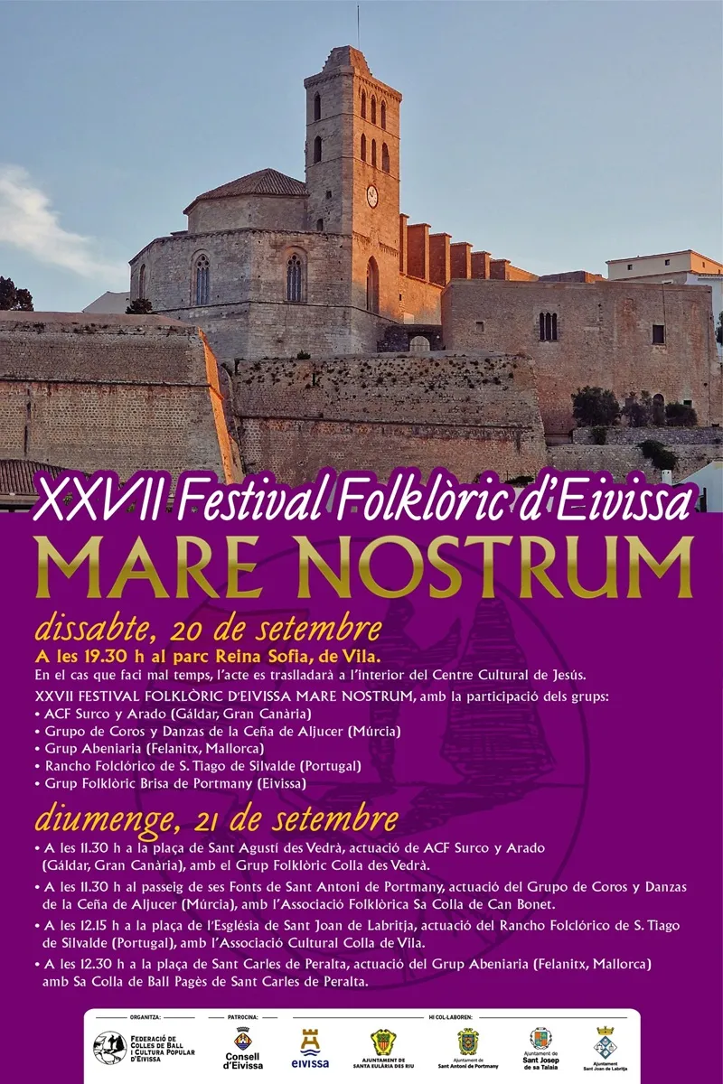 Festival Folklòric d'Eivissa Mare Nostrum XXVII Edició