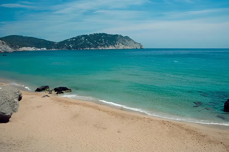 Playa de Es Figueral, Santa Eulalia del Río, Ibiza (Eivissa)