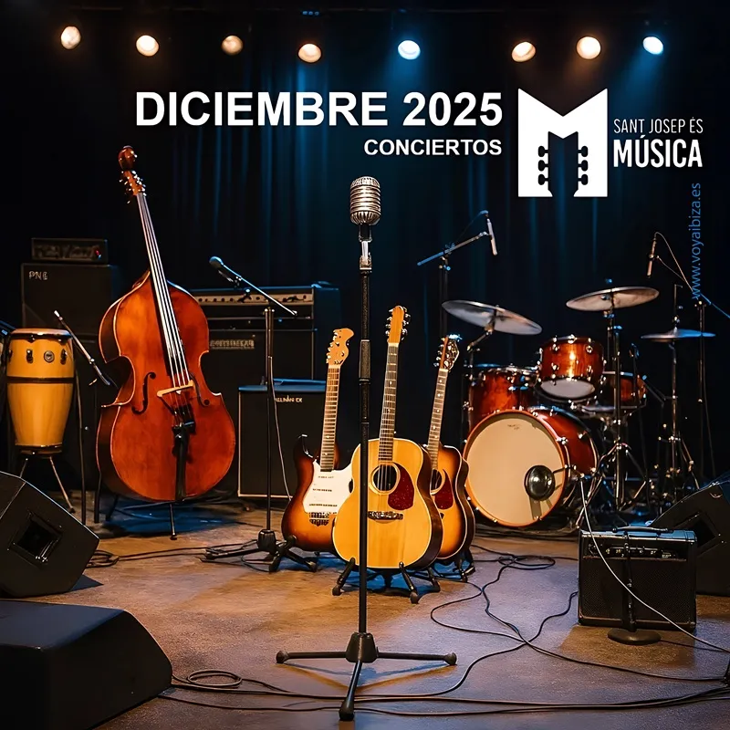 Concerts Sant Josep Desembre 2025, Eivissa (Ibiza). Sant Josep és Música