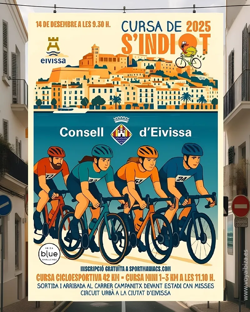 Cursa de s'Indiot 2025 Ibiza (Eivissa) - 14 desembre