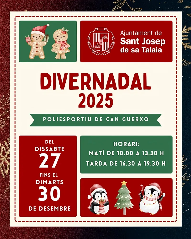 Divernadal 2025 Sant Josep, Eivissa: Poliesportiu Can Guerxo de Sant Jordi