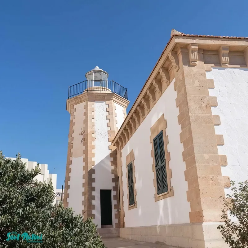 Far de ses Coves Blanques, Sant Antoni de Portmany, Ibiza (Eivissa)