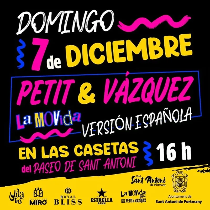 Mercat de Nadal 2025 Sant Antoni (Eivissa): LA MOVIDA