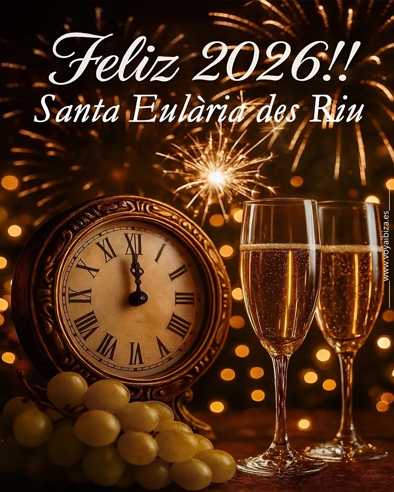 Nochevieja y Año Nuevo 2025-2026 Santa Eulalia (Santa Eulària)