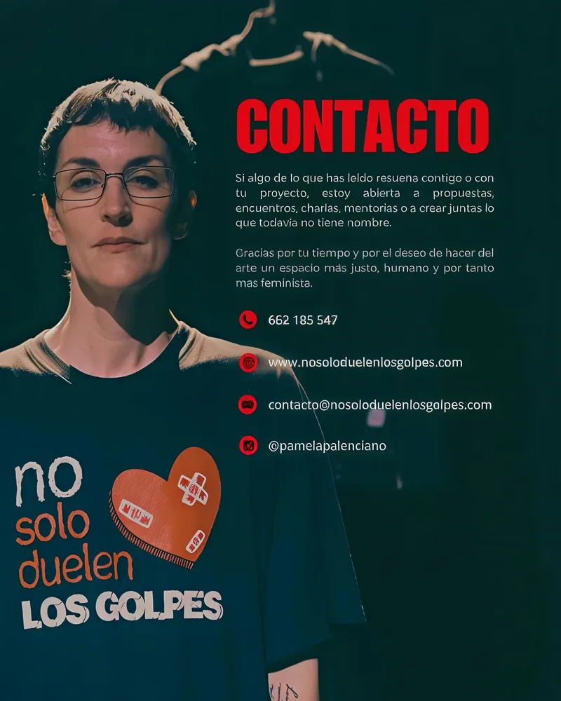 Pamela Palenciano: No solo duelen los golpes. CONTACTO