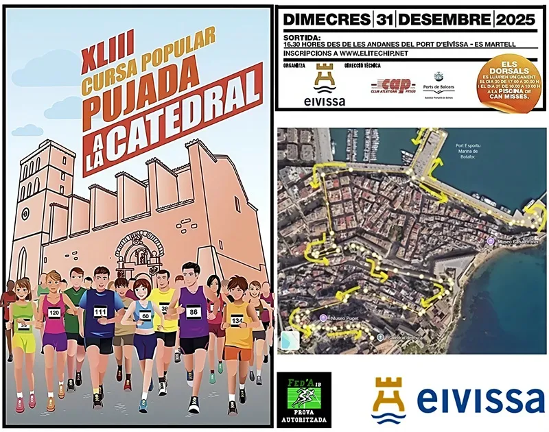 Pujada a la Catedral 2025 Eivissa XLIII Edició - Subida a la Catedral (Ibiza)