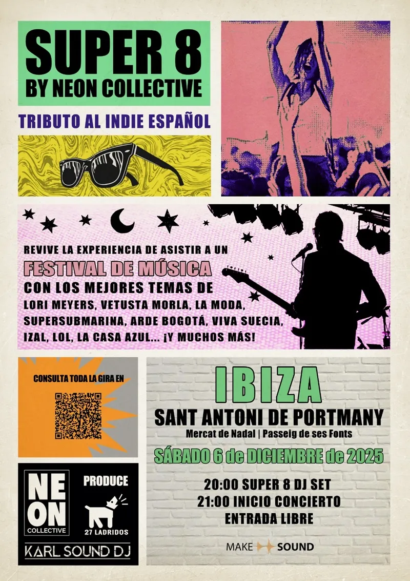 Mercat de Nadal 2025 Sant Antoni (Eivissa): NEON COLLECTIVE
