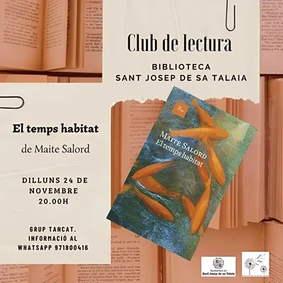 Bibliotecas de San José Noviembre 2025, Ibiza (Eivissa): Club de Lectura de Maite Salord