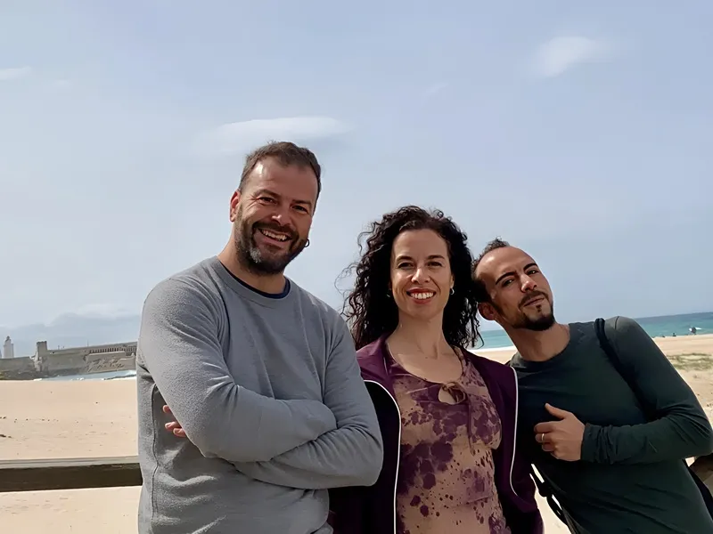 Miembros de la Compañía Vaivén Circo