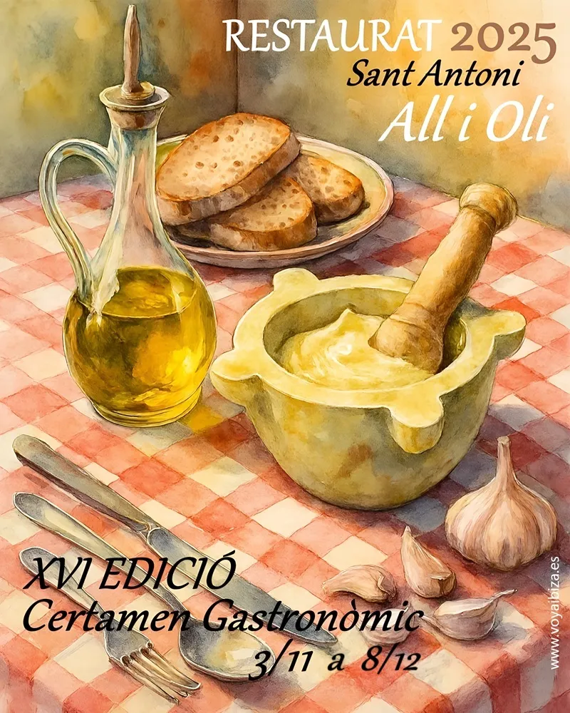 Restaurat Sant Antoni 2025 XVI Edició, Eivissa (Ibiza)