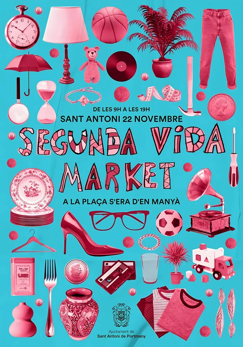 Segona Vida Market Novembre 2025 a Sant Antoni de Portmany, Eivissa (Ibiza), 2ª Edició