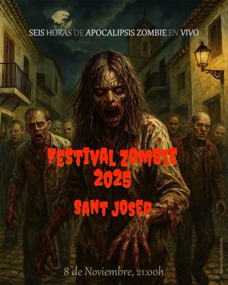 Survival Zombie 2025 en Sant Josep de sa Talaia (San José), Ibiza (Eivissa)