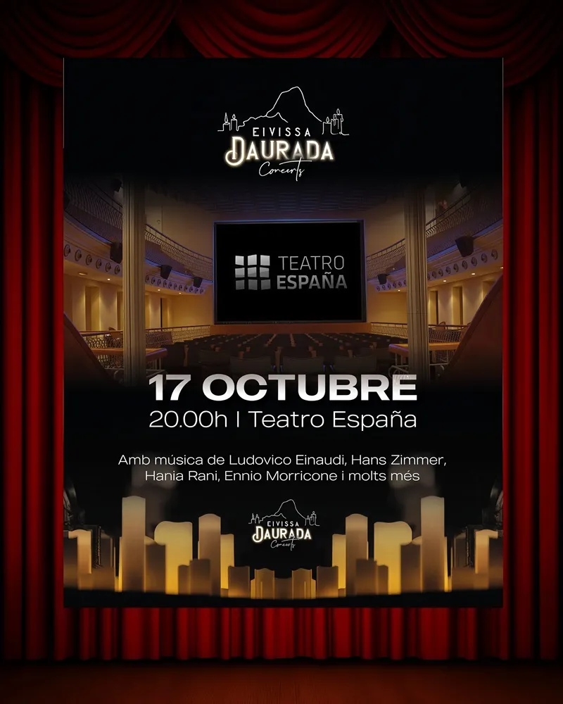 Concert Eivissa Daurada al Teatre Espanya, Santa Eulària des Riu, Eivissa (Ibiza)