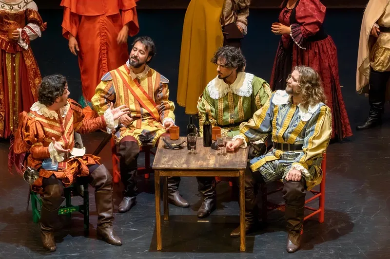 Escena de la obra Don Juan Tenorio. Compañía Amigos del Tenorio