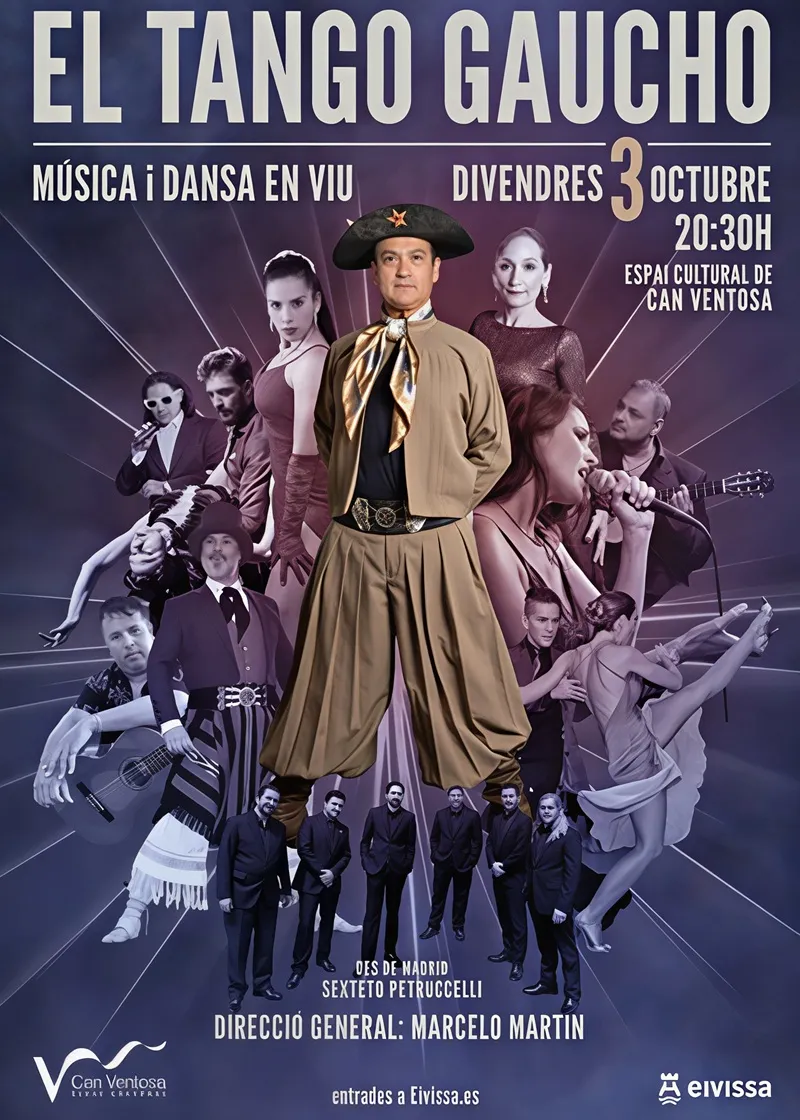 El tango gaucho en Can Ventosa, 3 de Octubre de 2025, Ibiza (Eivissa)