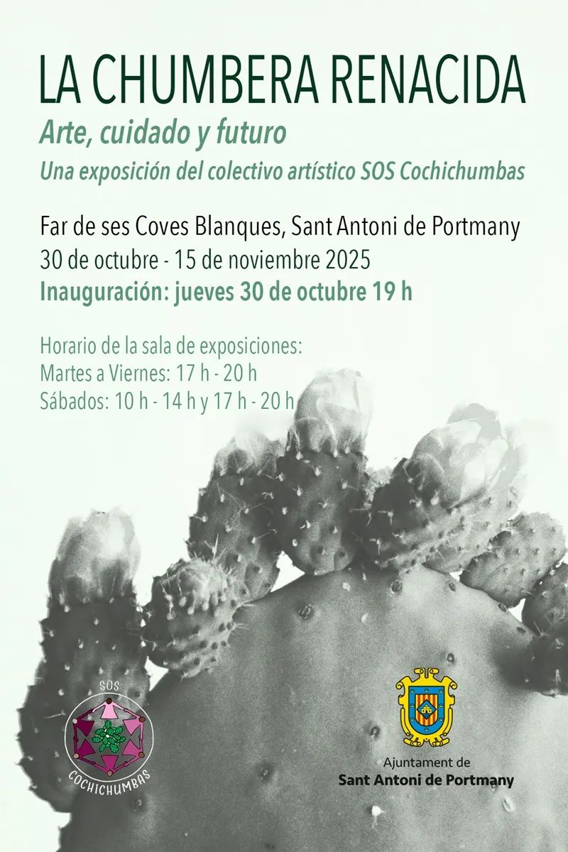 Exposició 'La Chumbera Renacida' en el Far de ses Coves Blanques, Sant Antoni de Portmany 2025, Eivissa (Ibiza)