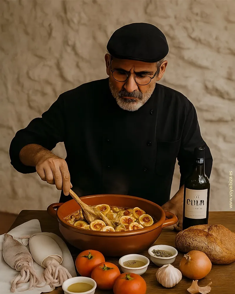 IX Fira gastronòmica del calamar 2025. Sant Carles de Peralta (Santa Eulària des Riu), Eivissa (Ibiza): RECEPTES