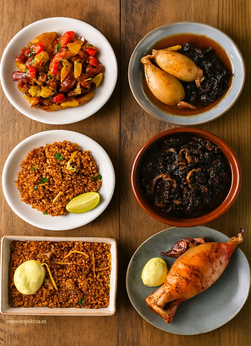 IX Fira gastronòmica del calamar 2025. Sant Carles de Peralta (Santa Eulària des Riu), Eivissa (Ibiza): 6 RECETAS con CALAMARES