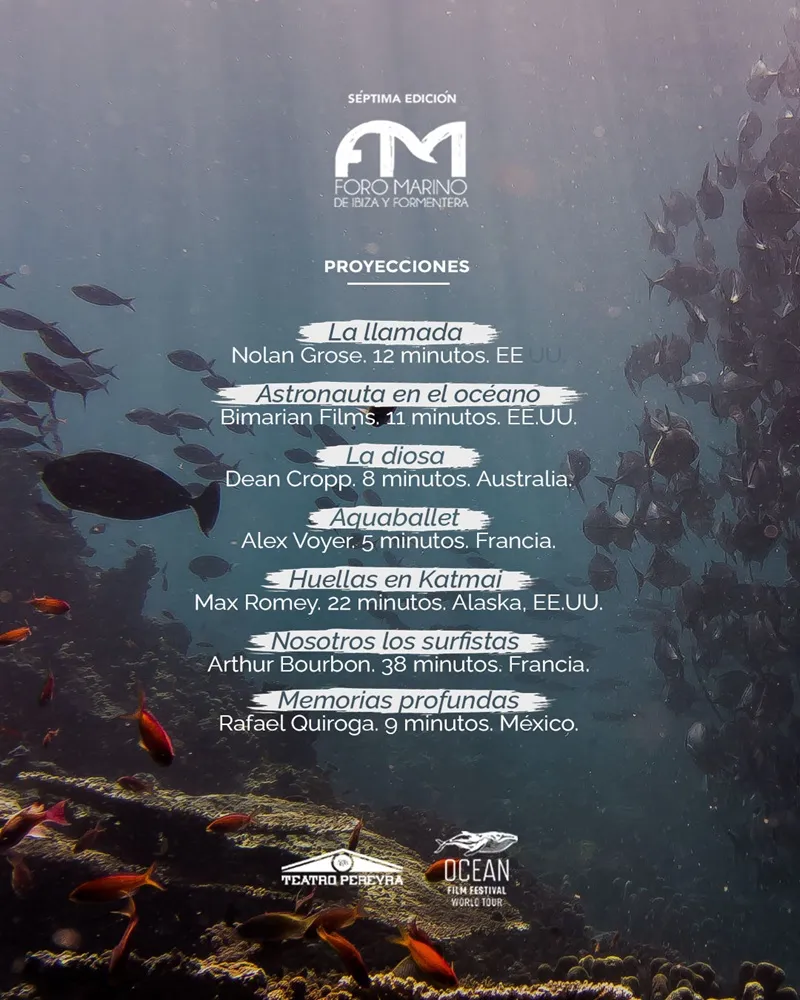 Ocean Film Festival World Tour 2025: Cortometrajes