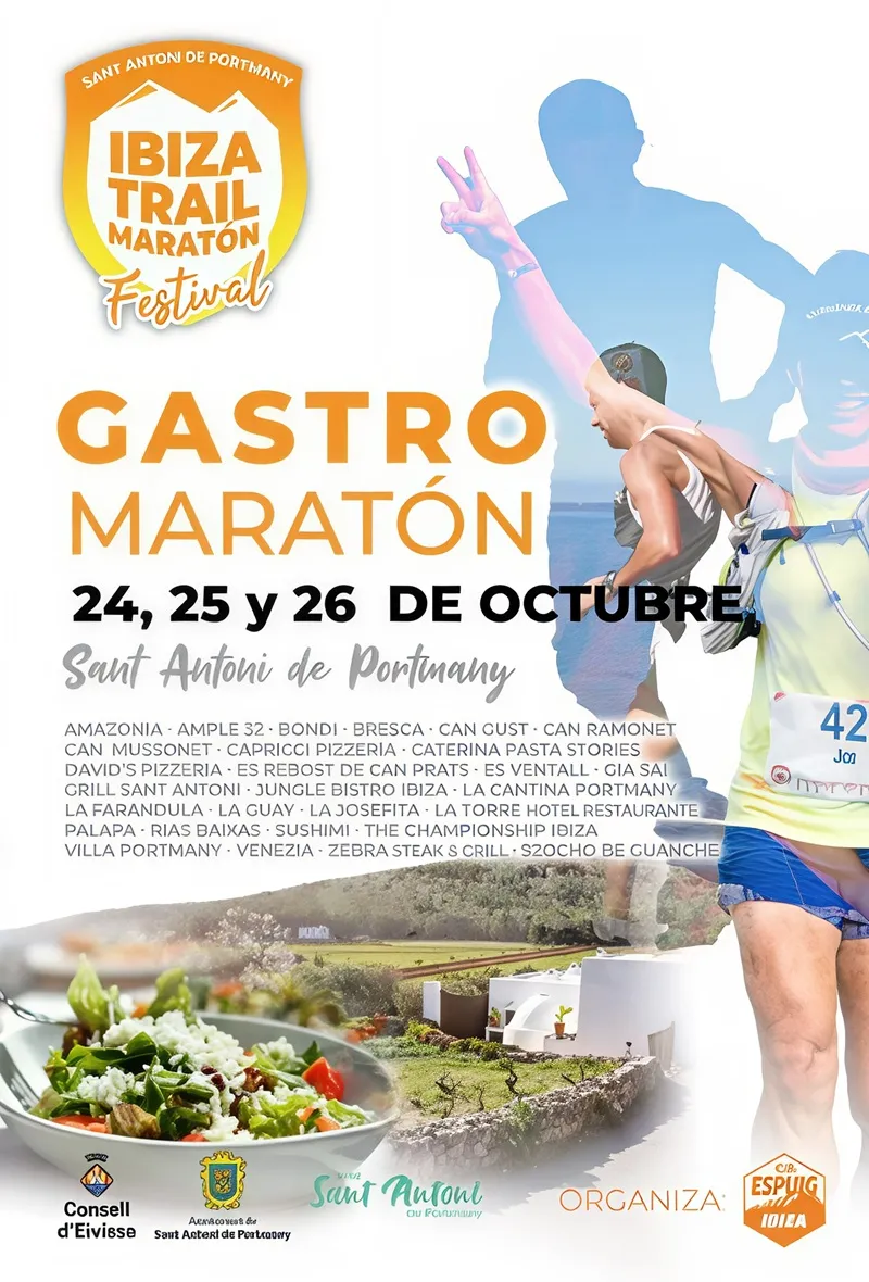 GastroMaratón - Ibiza Trail Maratón Festival 2025 (ITMF25): Logo